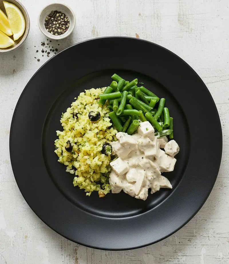 Lemon Pepper Chicken meal from The Chicken Box